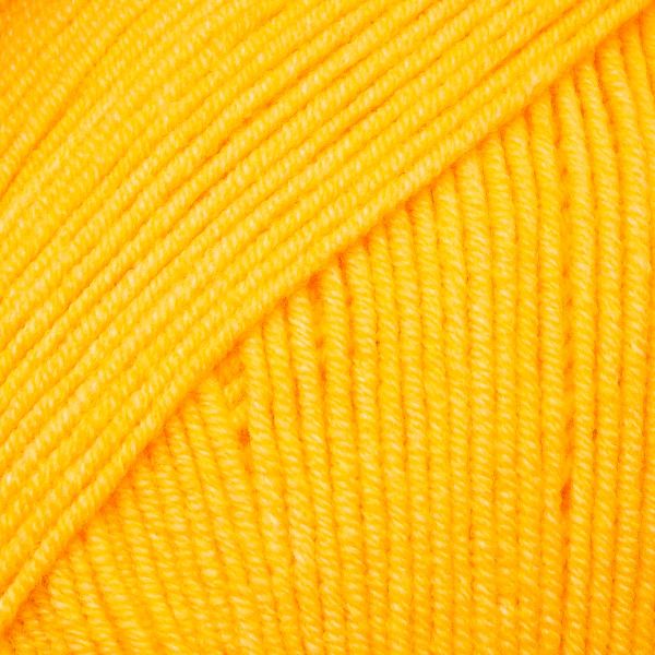 Пряжа Alize (Ализе) Cotton Gold / уп.5 мот. по 100 г, 330м, 216 темно-желтый A