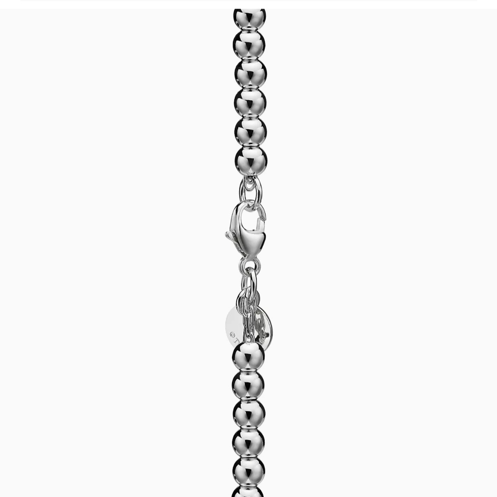 Браслет из серебра с бриллиантом , Tiffany с подвеской в форме сердца💝