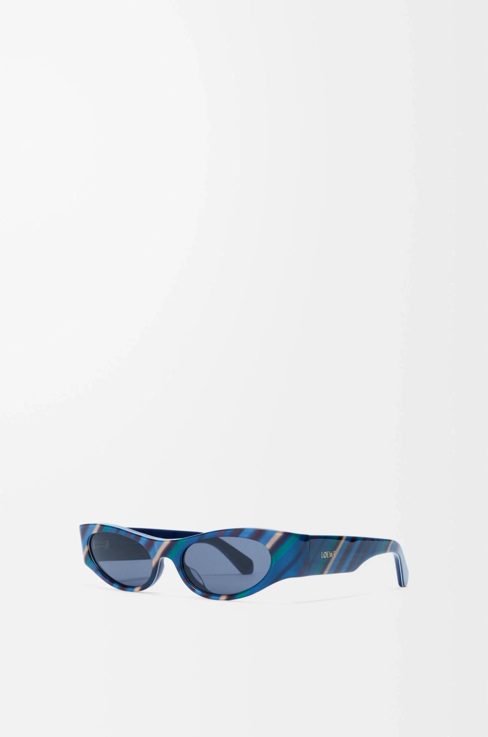Loewe Солнцезащитные очки Flash Slim Cat-EyeLo, темно-синий