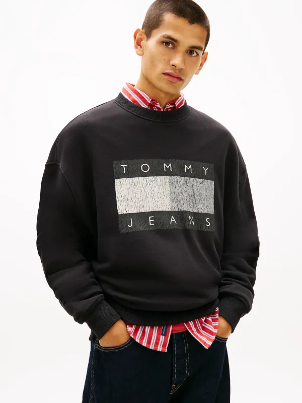 Толстовка мужская TOMMY JEANS TJM 90S DISTRESSED F