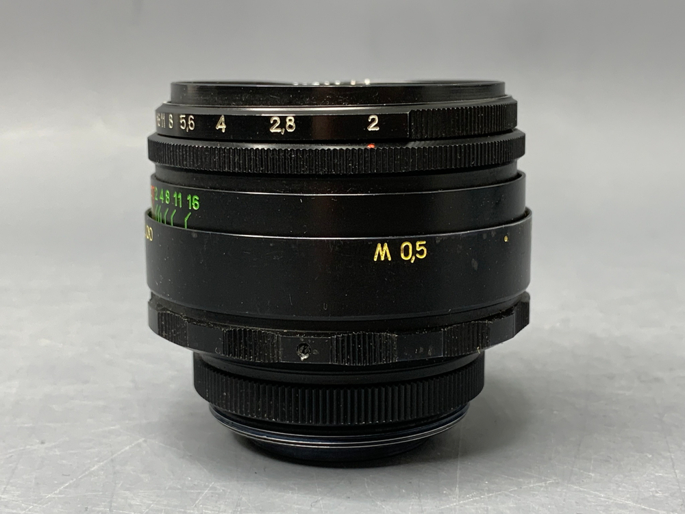 Helios 44-2 внутри плесень, погнут кольцо светофильтров