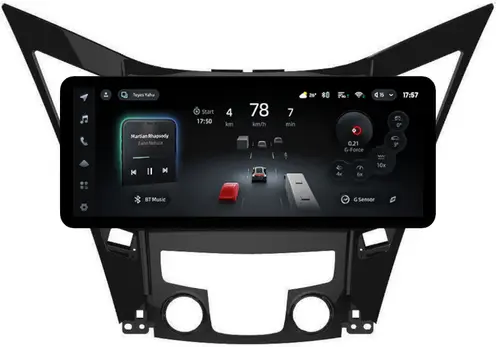 Магнитола для Hyundai Sonata 6 YF 2010-2013 (штатный усилитель) - Teyes CC4PRO монитор 12.3" 2K QLED + рамка 9, Android 13, Быстрейшая, Snapdragon 778G, ИИ, CarPlay, DSP, 4G SIM-слот