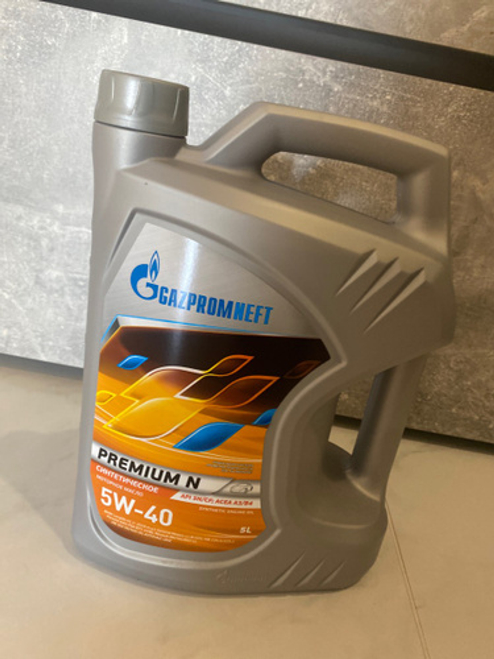 Масло моторное Gazpromneft Premium N 5W-40 синтетическое 1 л 2389900143
