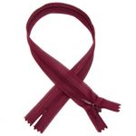 Молния потайная (скрытая) SBS Т3 (3 мм) 1 зам., н/раз., 50 см, S-828, зеленый горчичный, уп. 50 шт
