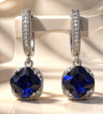Ювелирные серьги из серебра 925 пробы