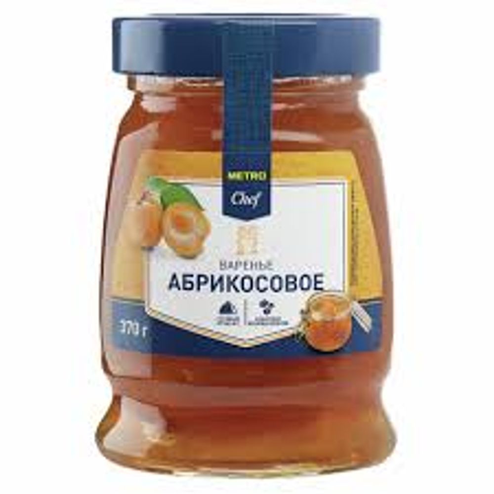 370Г ВАРЕНЬЕ METRO CHEF АБРИКОС ДЕСЕРТНОЕ ДОМАШНЕЕ