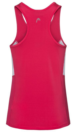Женский топ теннисный Head Club Tank Top W - magenta