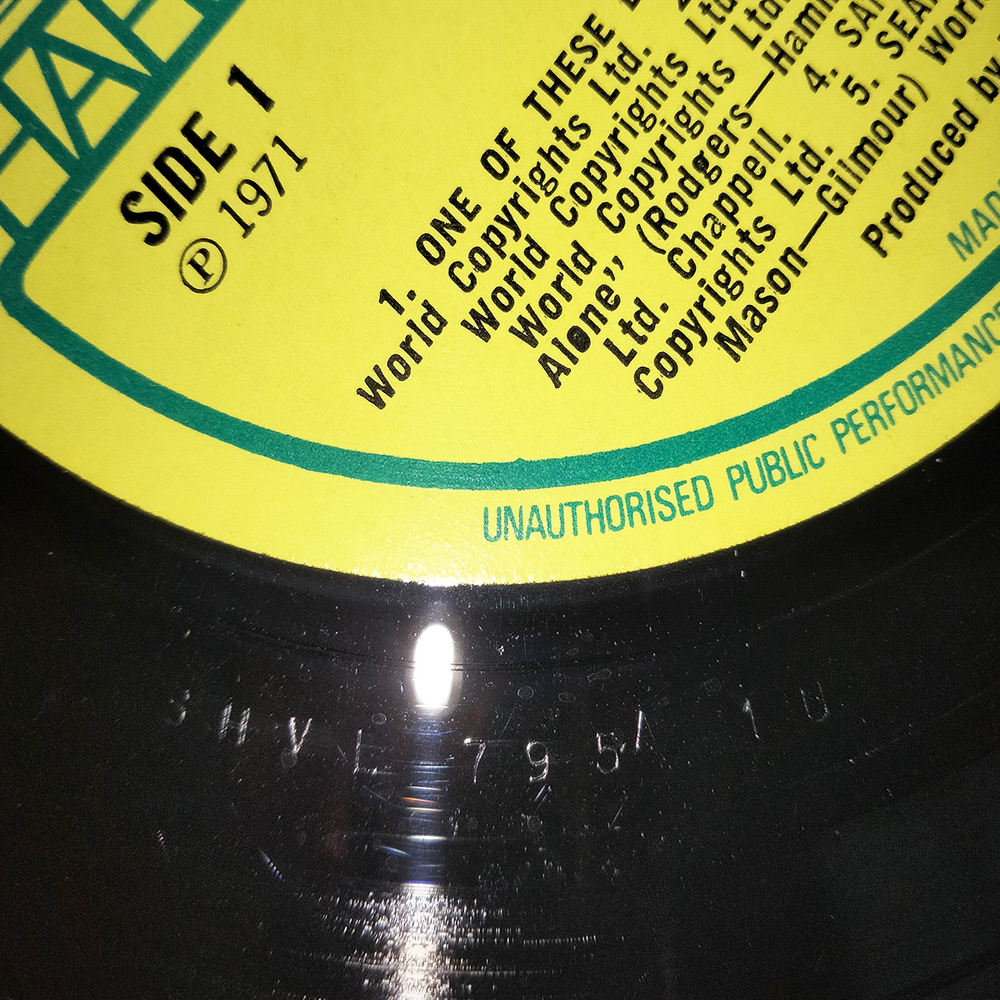 Pink Floyd / Meddle (LP)