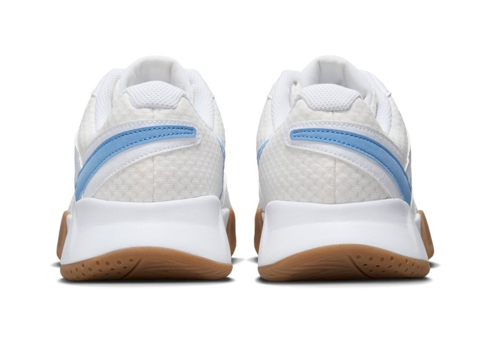 Женские Кроссовки теннисные Nike Court Lite 4 - white/light blue/sail/gum light brown