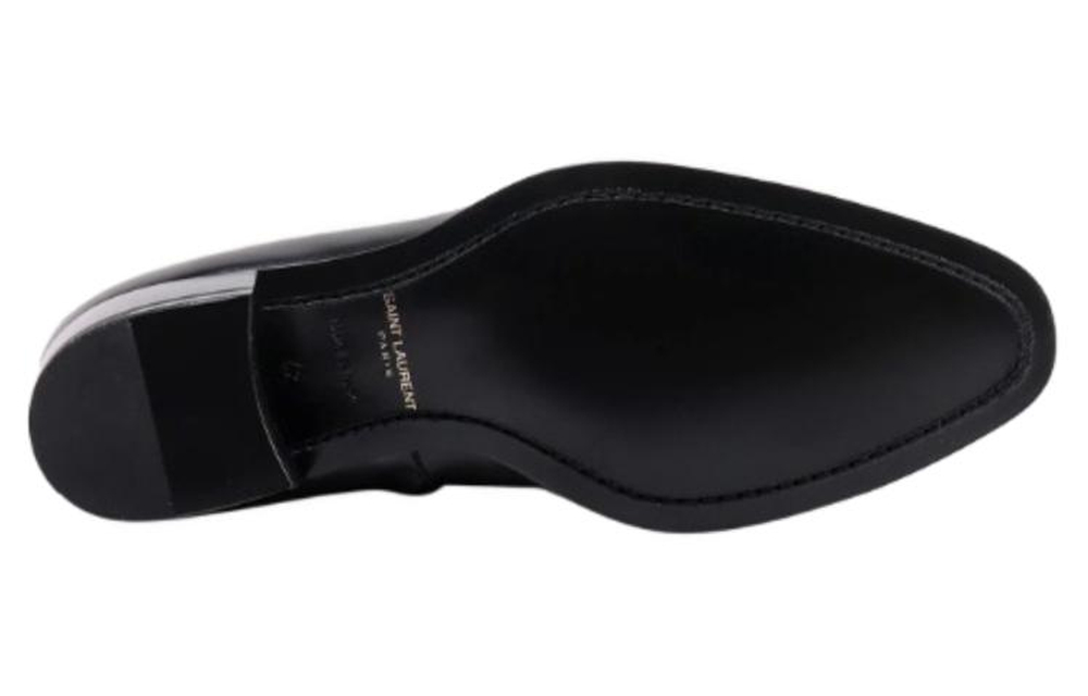 SAINT LAURENT Wyatt Zipped Boots