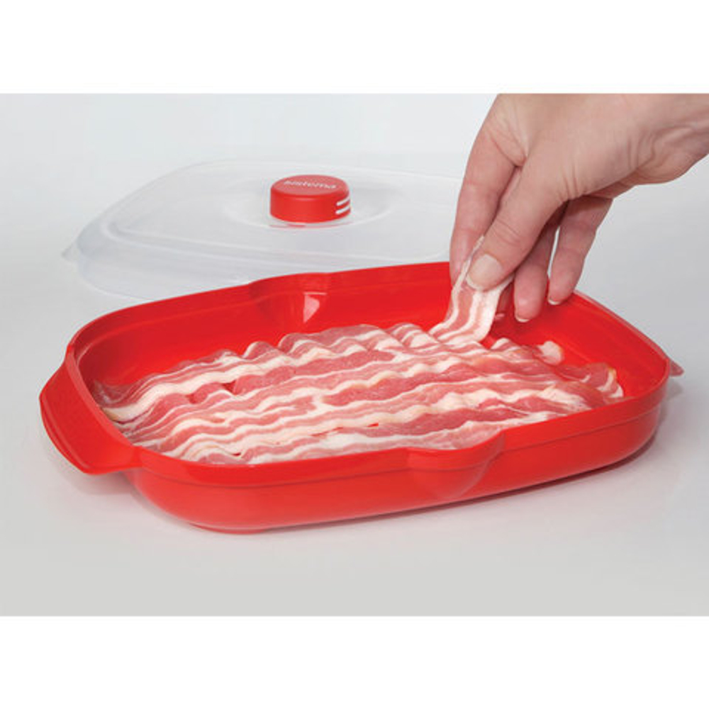 Контейнер для приготовления бекона Sistema Microwave