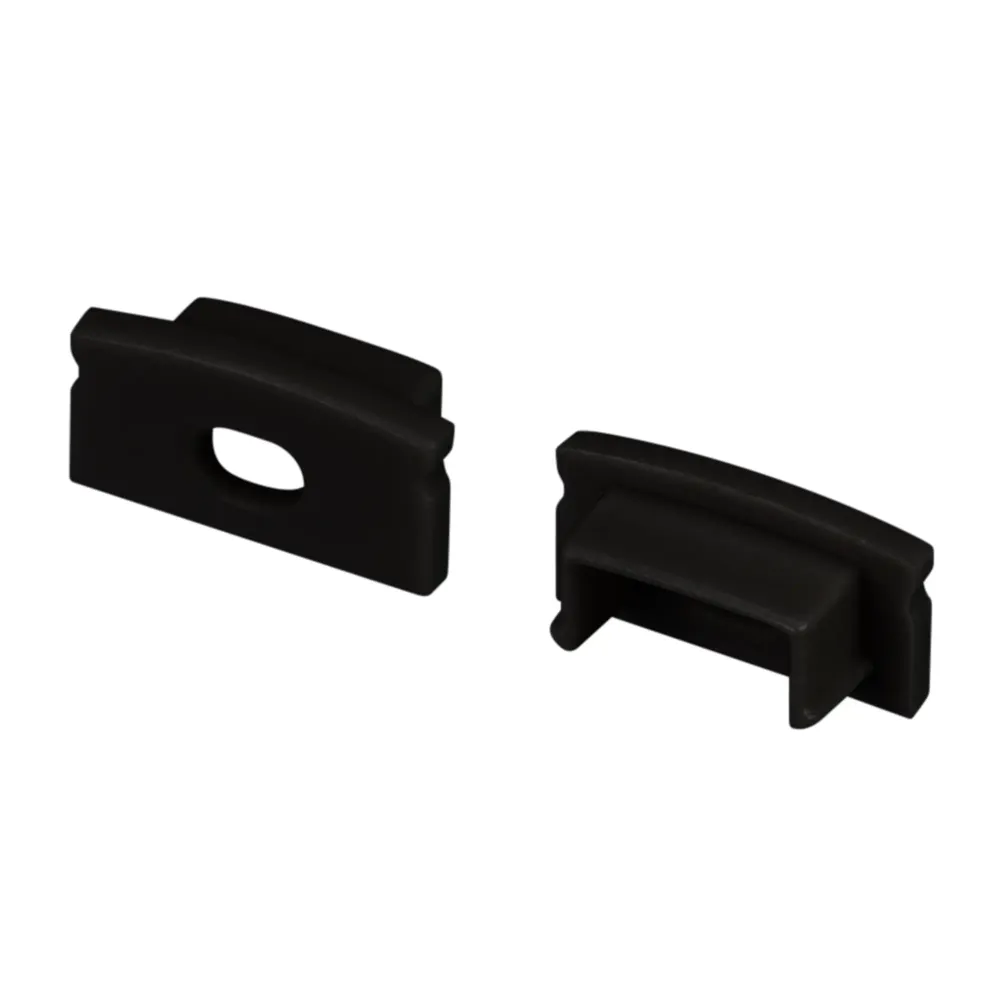 Заглушка LINE-1708 BLACK с отверстием (Arlight, Пластик) Заглушка LINE-1708 BLACK с отверстием (Arlight, Пластик)