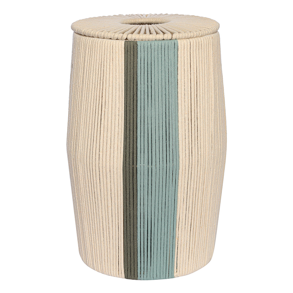 Корзина плетеная Tkano Conga Green Ethnic tk24-st_ba0029