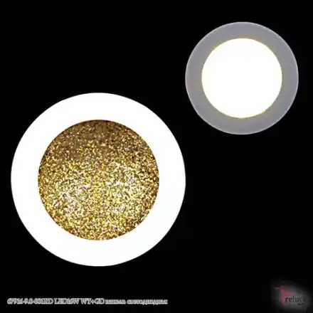 67916-9.0-001RD LED16W WT+GD панель светодиодная Reluce, LED