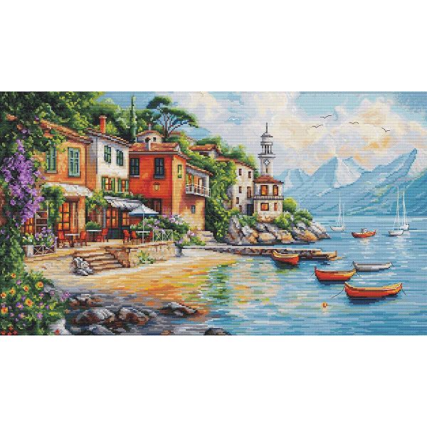 Набор для вышивания нитками Luca-S BU5083, Варенна, 50х29 см