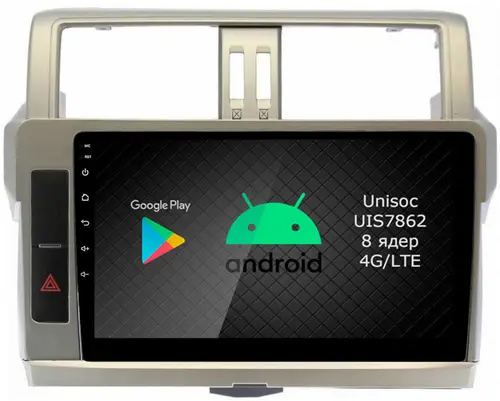Магнитола для Toyota Land Cruiser Prado 150 2014-2017 - Airok RI-1116 Android 12, Быстрая, SIM-слот