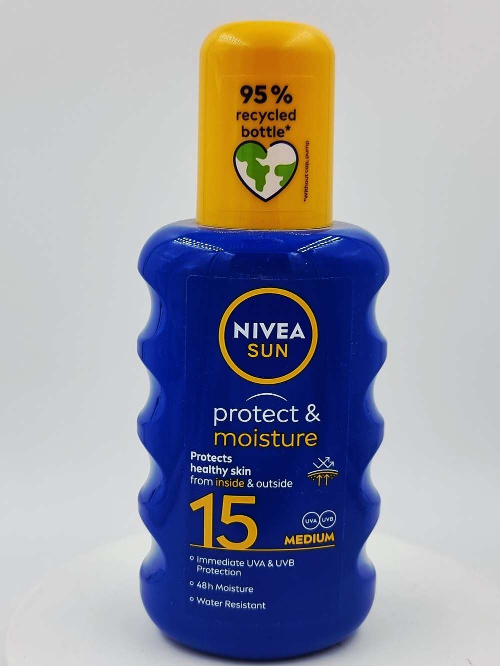 Солнцезащитный спрей NIVEA Sun Protect & Moisture SPF15 200 мл (Германия)