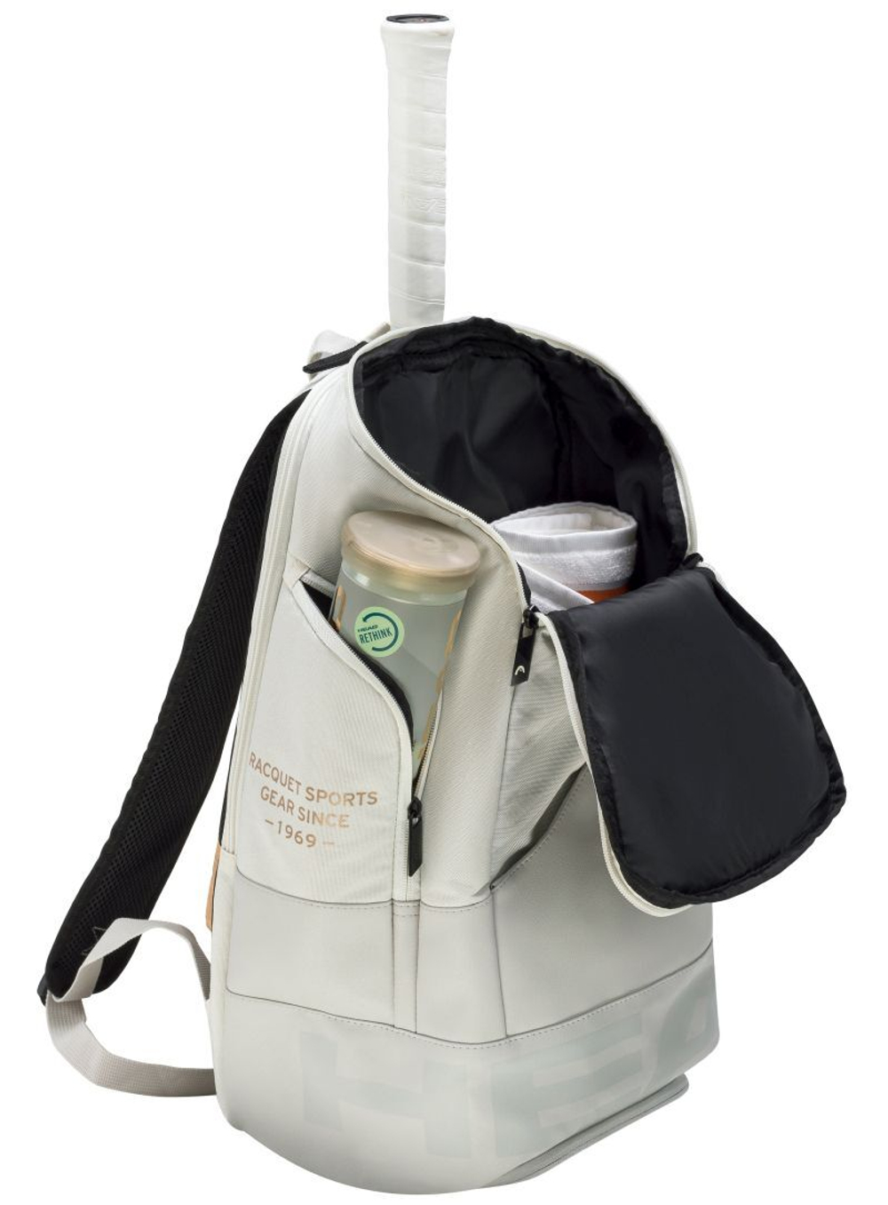 Рюкзак теннисный Head Pro x Backpack 28L - corduroy white/black