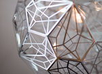 Подвесной дизайнерский светильник  Etch Web от Tom Dixon (золотой)