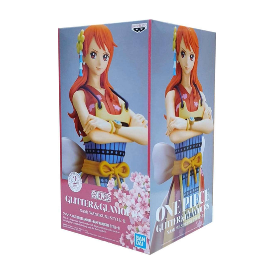 Фигурка One Piece Glitter Glamours Wanokuni Style Nami 25cm — дополнительное фото товара