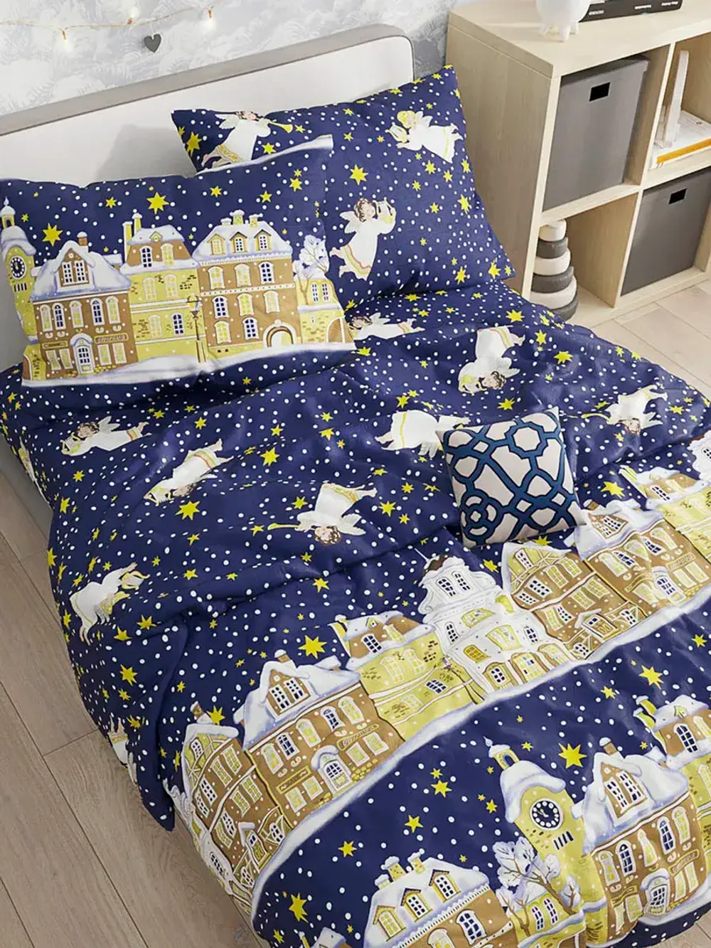 Ткань для пошива "Зимняя сказка" Сказка перкаль, длина 10 м., ширина 2,2 м.