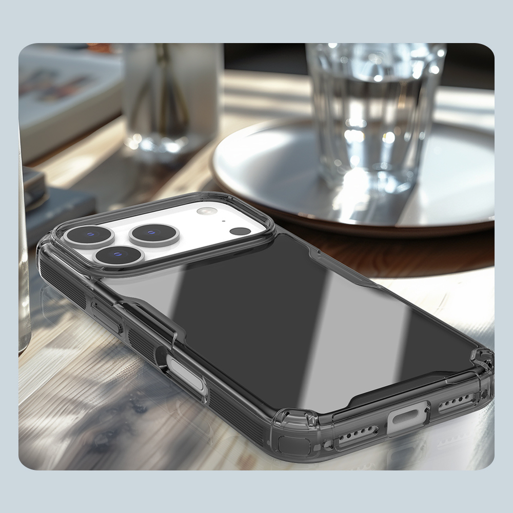 Усиленный тонированный чехол для iPhone 17 Pro, серия Nature TPU Pro от Nillkin