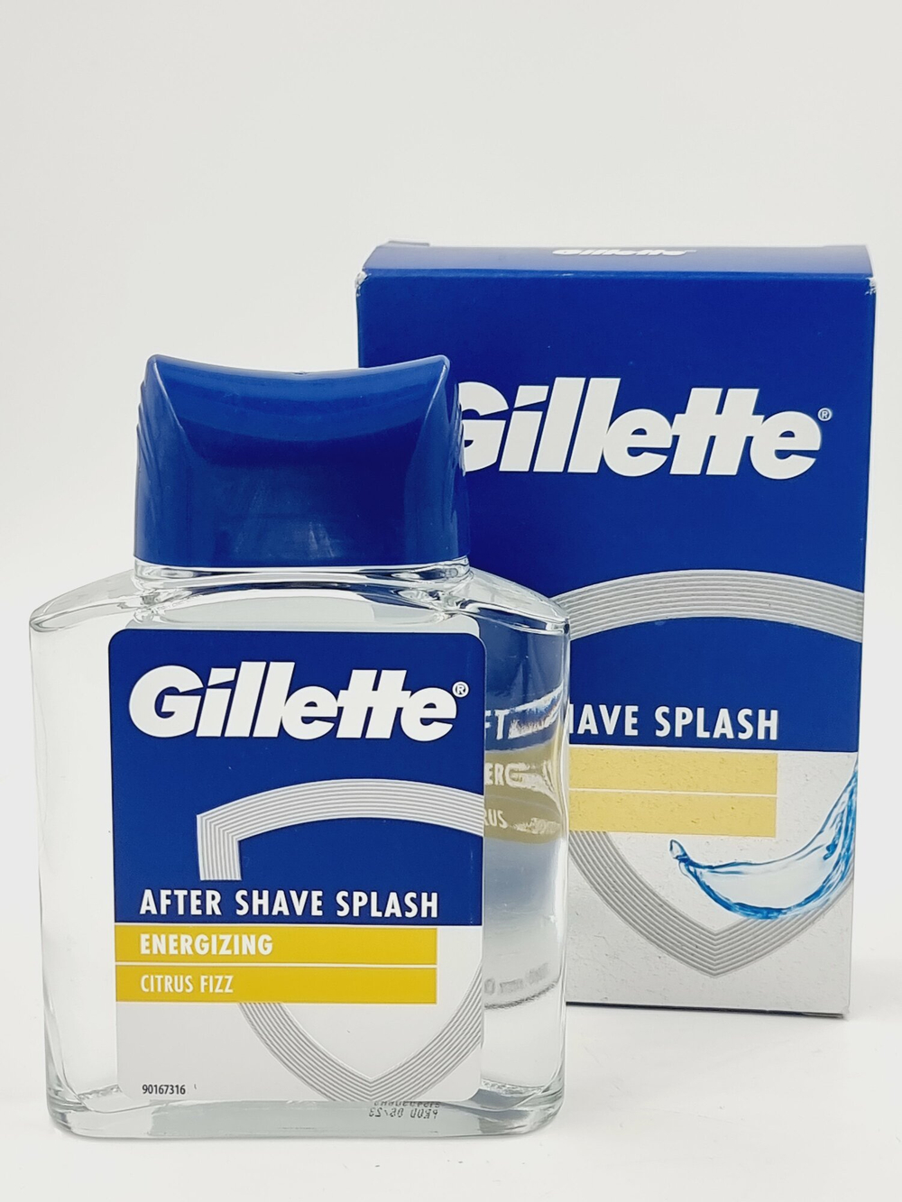 Gillette лосьон после бритья Citrus Fizz, заряд энергии с кофеином, 100 мл (Германия)