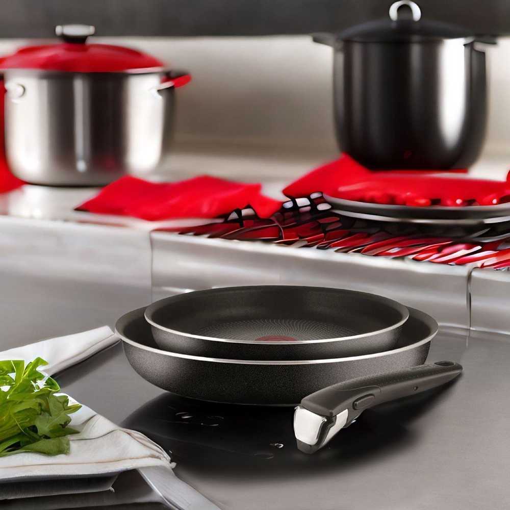 Набор сковород Tefal Ingenio Black 5 3 предмета 22/26см 04238830