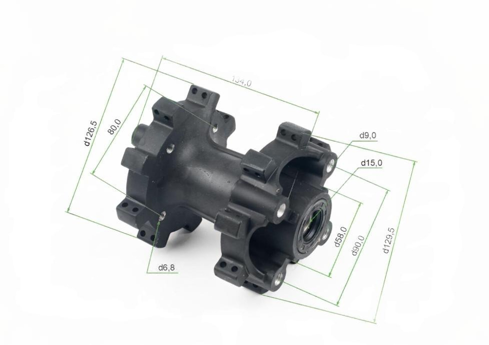 Ступица задняя TTR250