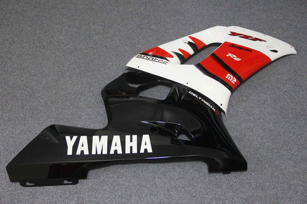 Комплект пластика для мотоцикла Yamaha YZF-R6 98-02 Красно-Бело-Черный