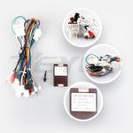 Магнитола для Toyota Mark II 110 2000-2004 (наверх, климат на ШГУ) - Teyes CC2 PLUS монитор 9" QLED, Android 10, Быстрая, SIM-слот