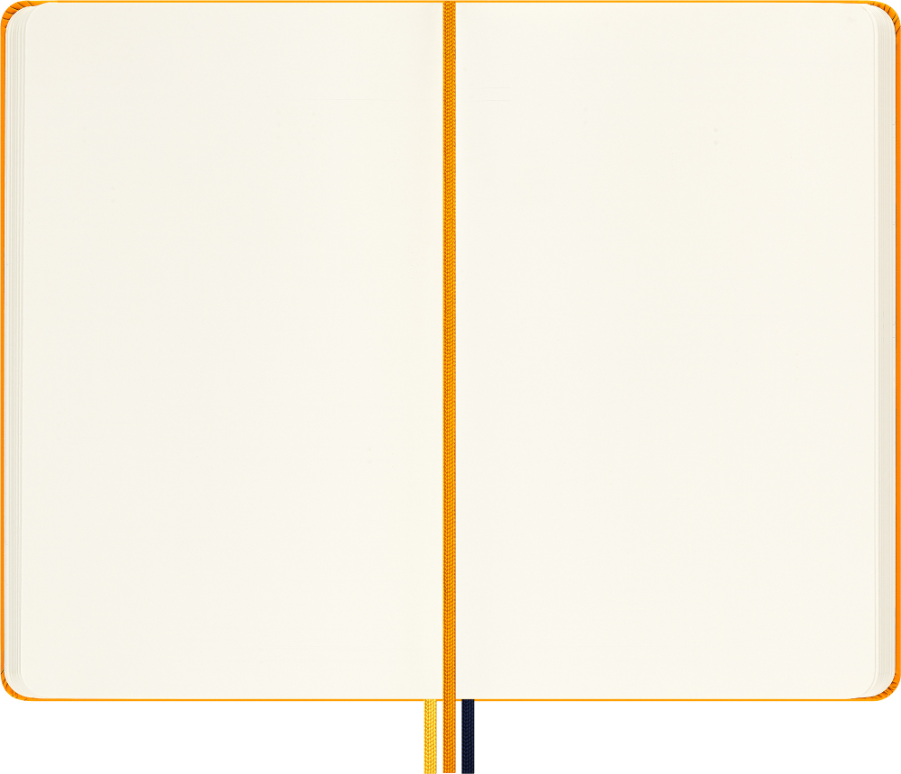 Блокнот Moleskine LE K-WAY (SKQP062KWORANGE026) 13х21 см, текстиль, 240 стр. без линовки, оранжевый