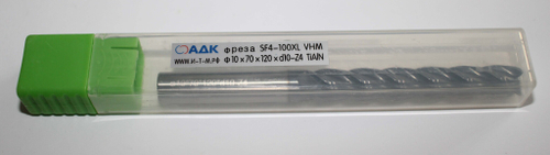 Фреза концевая тв.спл.   SF-Force  φ10×70×120×d10-Z4  HRC45 TIALN