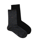 носки 2 пары Tommy Hilfiger - черный(100001493)