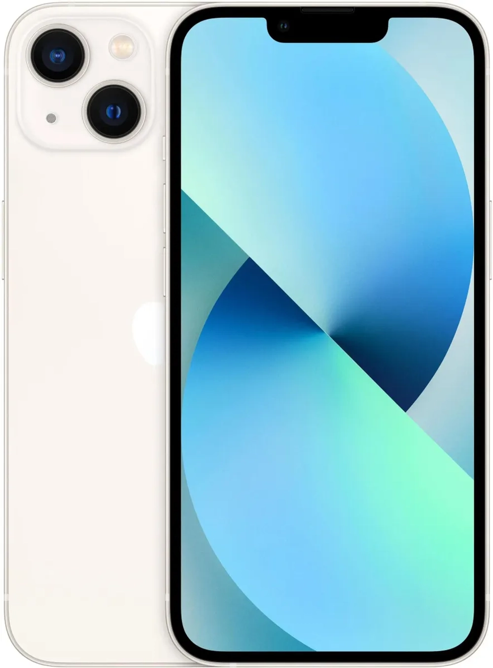 Смартфон Apple A2633 iPhone 13 128Gb 4Gb сияющая звезда моноблок 3G 4G 1Sim 6.1" 1170x2532 iOS 15 12Mpix 802.11 a/b/g/n/ac/ax NFC GPS GSM900/1800 GSM1900 Protect