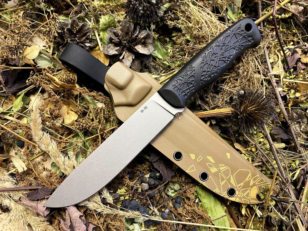 Нож с фиксированным клинком B-15, 95Х18