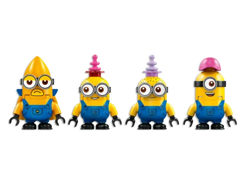 Конструктор LEGO Гадкий я 4 75581 Музыкальный автобус для вечеринок миньонов