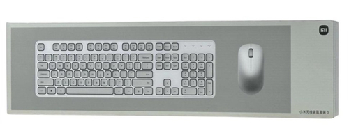 Клавиатура и мышка беспроводная Mijia Wireless Set 3 WXJS03YM серая