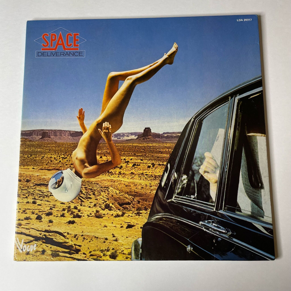 Винтажная виниловая пластинка LP Space Deliverance (France 1977) Running In The City