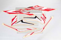 86193-KZZ-D10ZA. STRIPE, R. RR. SHROUD *TYPE1*. Honda CRF250L-M original decal on the radiator shroud