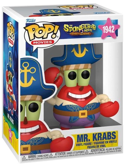 Фигурка Funko POP! Movies The SpongeBob Movie Mr. Krabs (1942) 86309