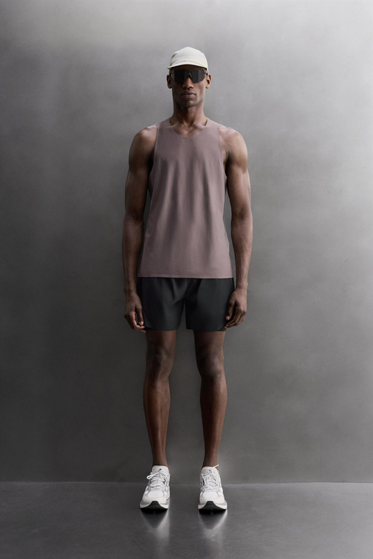 ZARA ЛЕГКАЯ СПОРТИВНАЯ ФУТБОЛКА, ЛИЛОВЫЙ