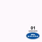 Фон бумажный Savage SA 1-12 Super White 2.72 x 11м белый