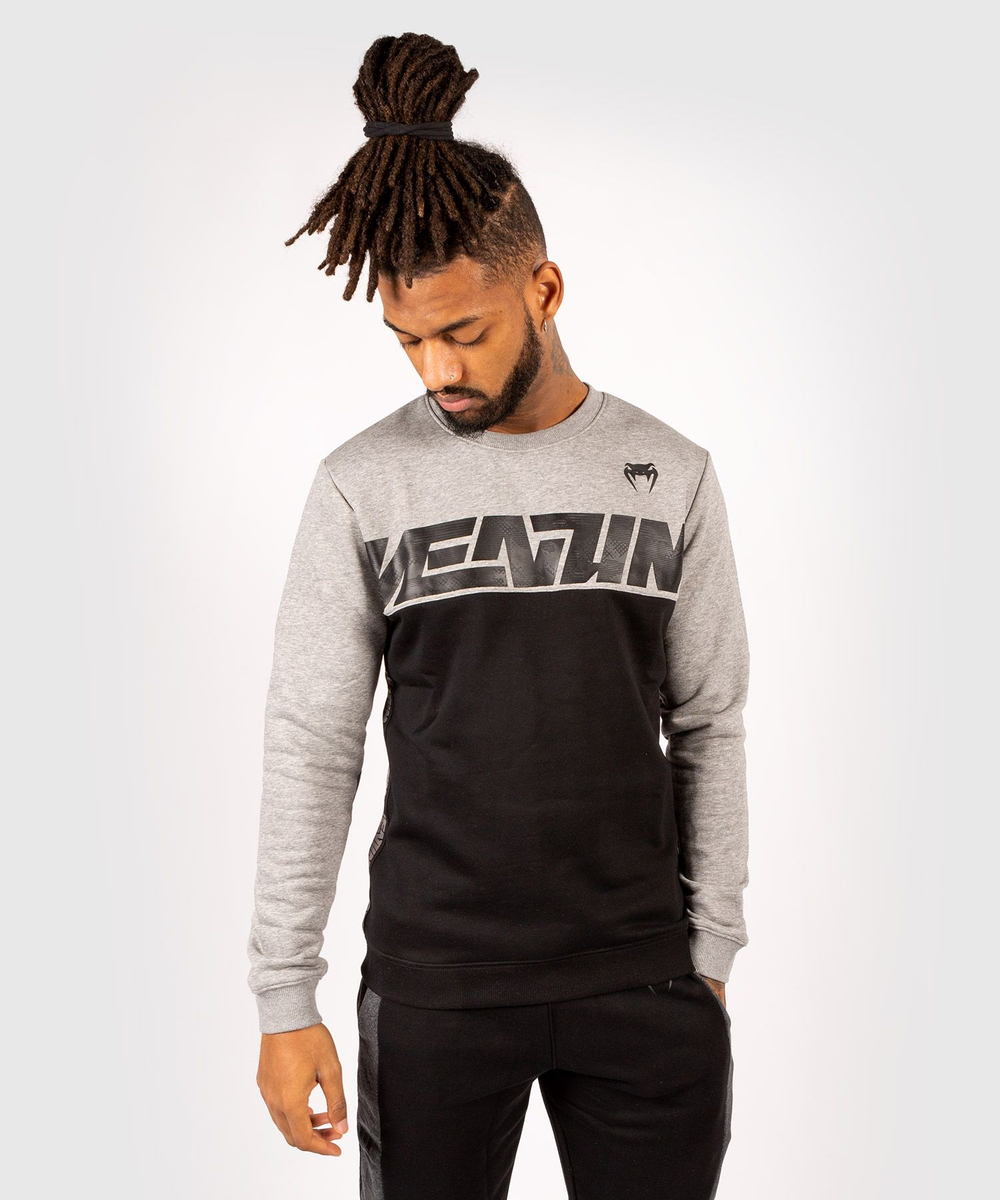 Свитшот Venum Connect Black/Dark Heather Grey