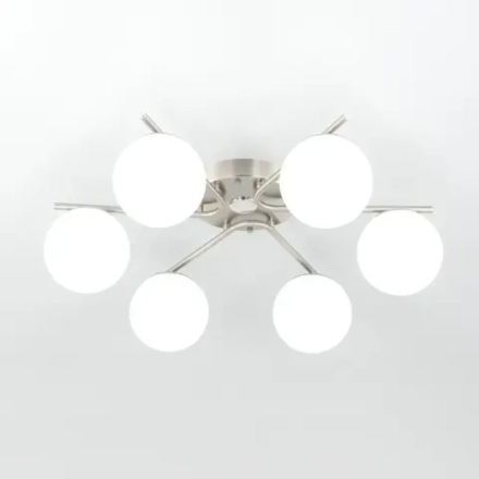 Citilux Адам Смарт CL228A161 RGB LED Умная люстра Матовый Хром