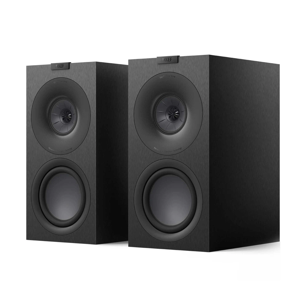 KEF Q Concerto Meta Satin Black трехполосная полочная пассивная акустическая система (пара)