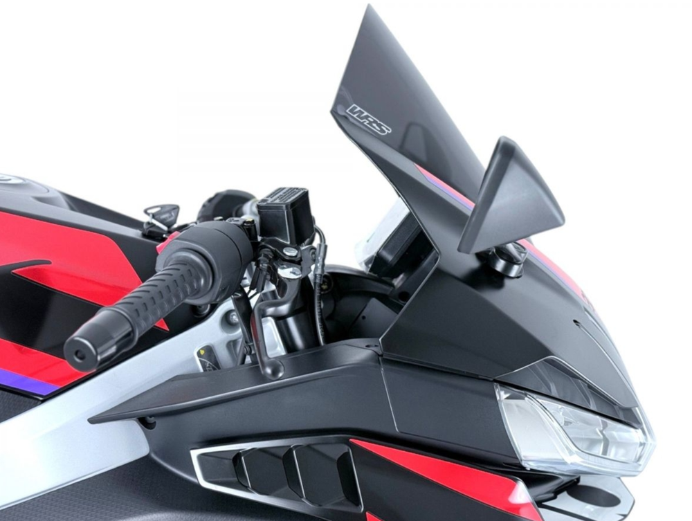 WRS Ветровое стекло высокое +65мм Race Aprilia RS 457 затемненное AP016F