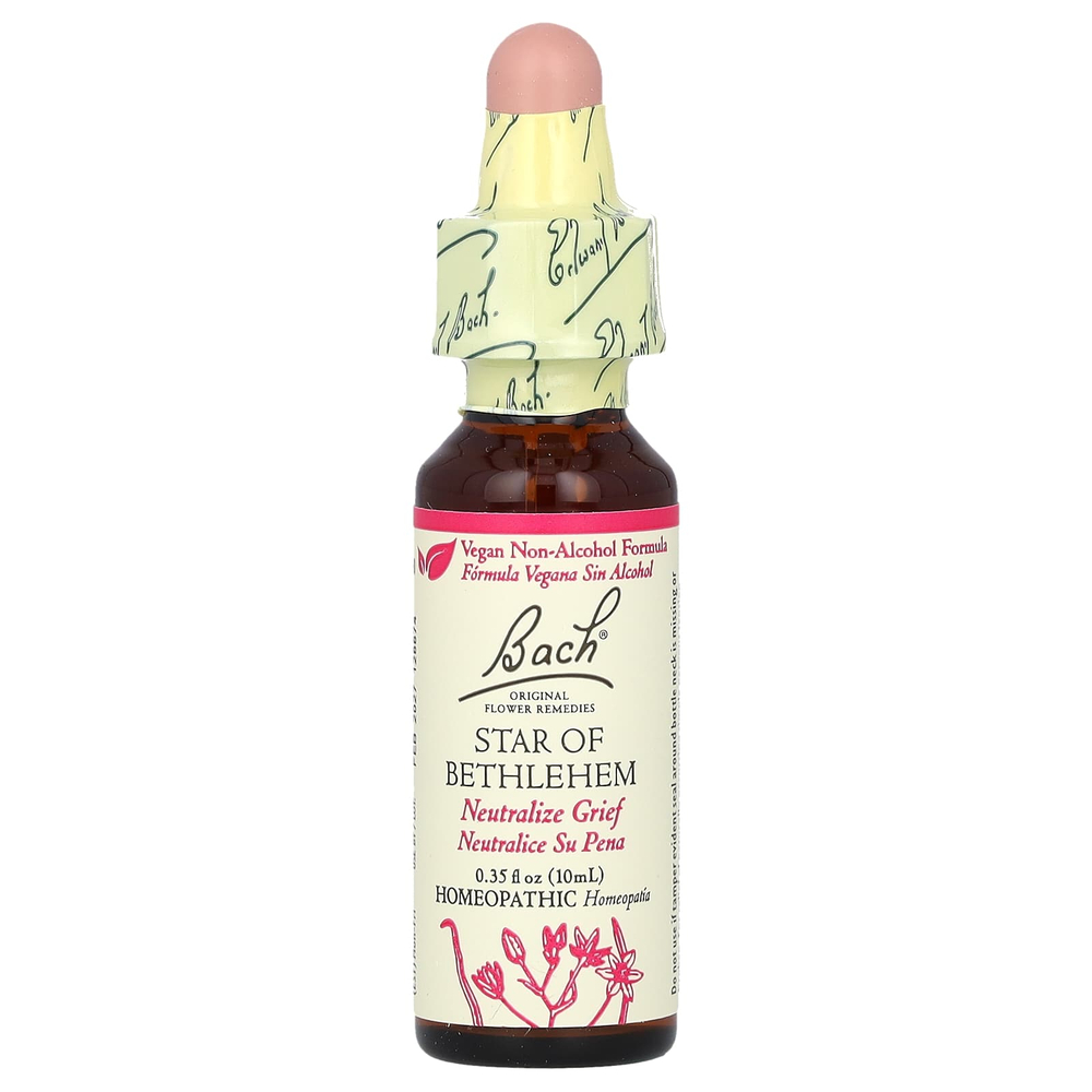 Bach, Original Flower Remedies, Star of Bethlehem, 10 мл (0,35 жидк. унции)