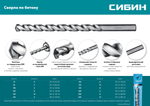 СИБИН 10 x 200 мм, сверло по бетону (29112-200-10)