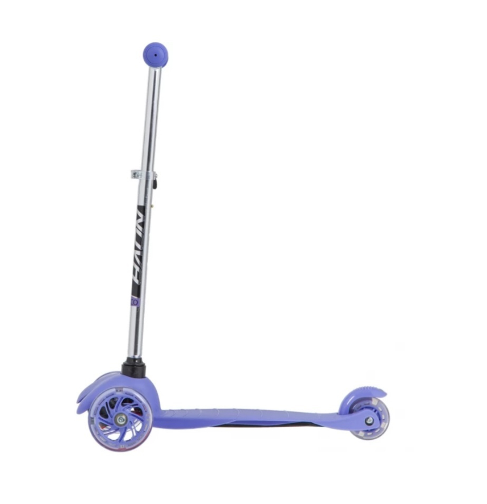 Самокат для детей Novatrack Disco-kids Basic фиолетовый